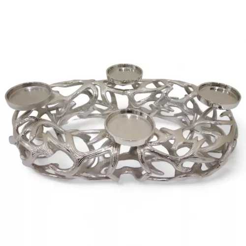 Bündel Geweih T-Light oval 51x30,5x14cm