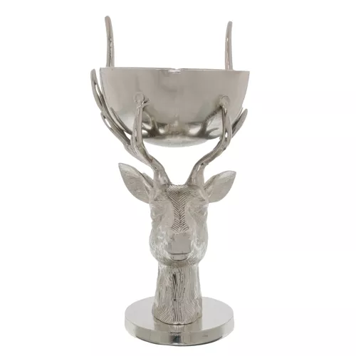 Rentierschalenkopf mittel 25,5x23x42cm