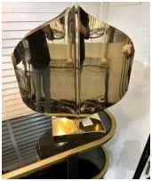 Tischlampe Blatt 47x21x75cm