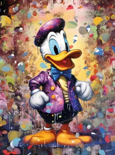 Donald Color - 60x80cm