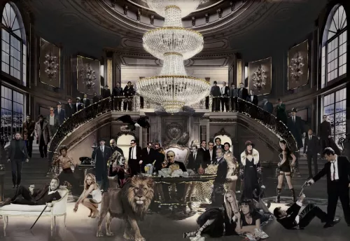 Mafia II Farbe 110x160cm