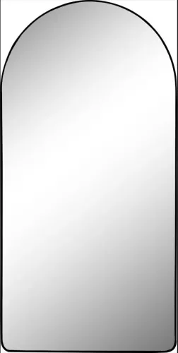 Schwarzer Wandspiegel 70x200cm