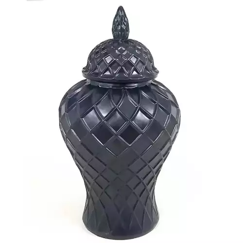 Vase Min Rhombus Matt L 28x28x52cm