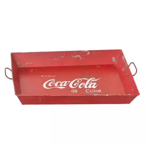 Coca Cola Tablett 42(48)x30(36) cm