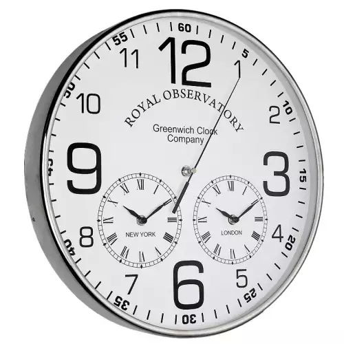 Wanduhr 51x5x51cm Große königliche Sternwarte