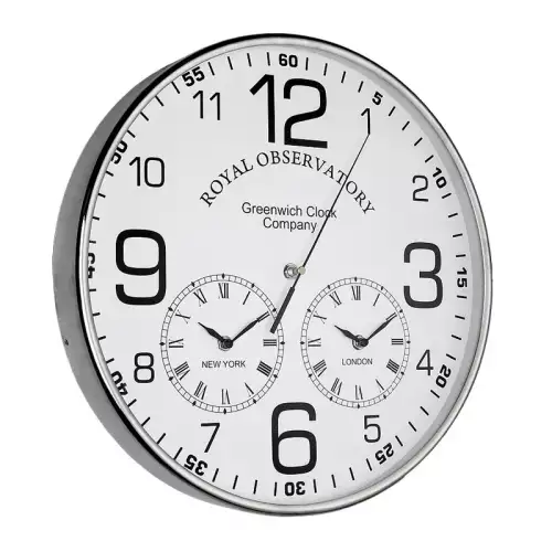Wanduhr 46x5x46cm Kleine königliche Sternwarte