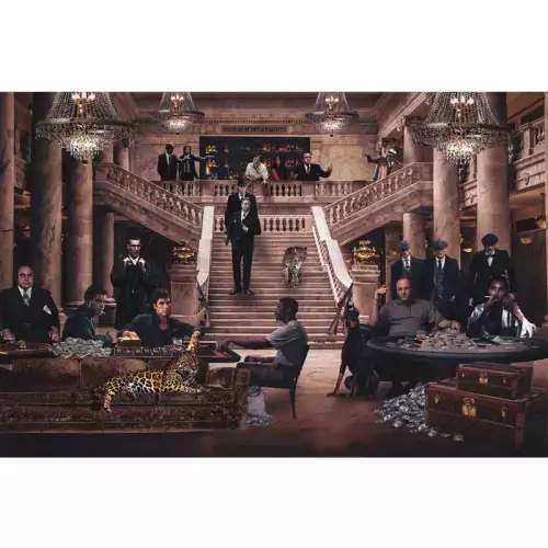 Gangsterparadies 180x120x2cm