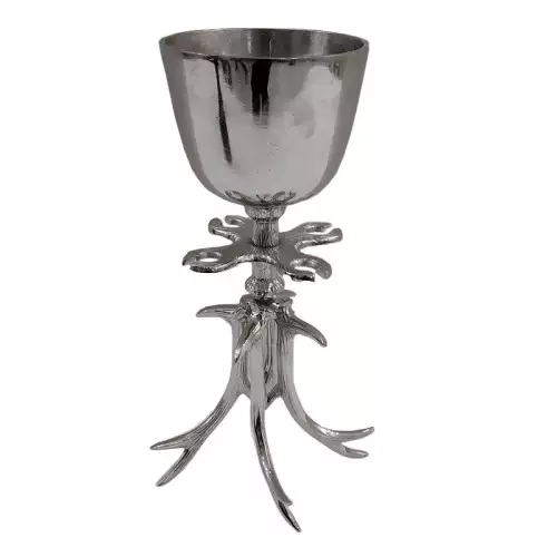 Weinkühler (26 x 26 x 47 cm) mit Glashalter im Angebot