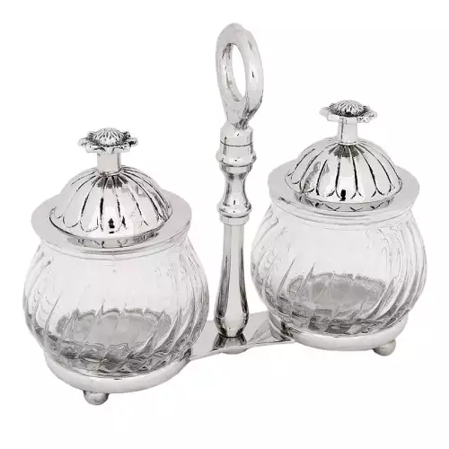 Flaschenständer 18x8x15cm - 2 Flaschen