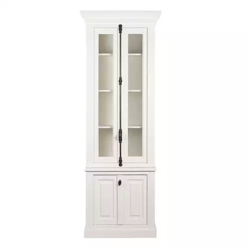 Elias 4-Türen 48x88x245cm Oberteil Glas