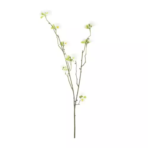 Neu Blütenspray Yaro Creme 67cm