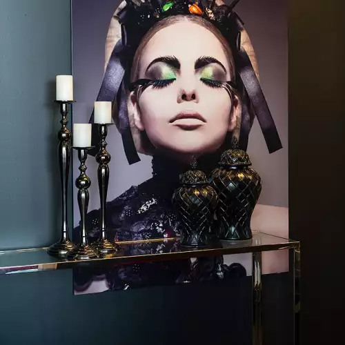 Hazenkamp Fachhändler Kerzenständer Savanna 16x16x47cm Klein (112449)