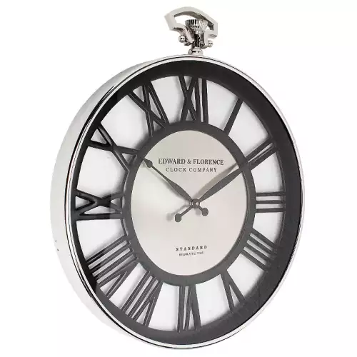 Wanduhr Zenda 51x5x61cm groß