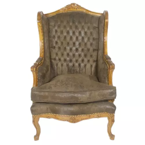 rolandk-wohnen Ohrensessel Barocksessel Vintage (SV1721)