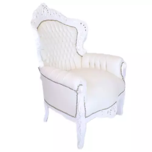 Barocksessel F30 weiss