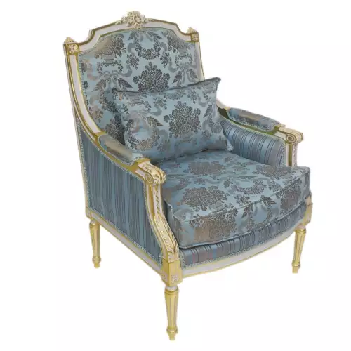 Barocksofa mit edlem Muster