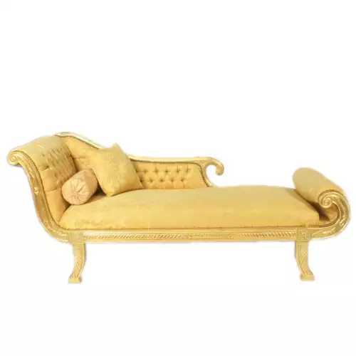 Chaise longue  gold