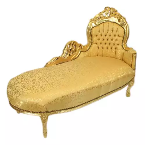 Chaise longue  gold