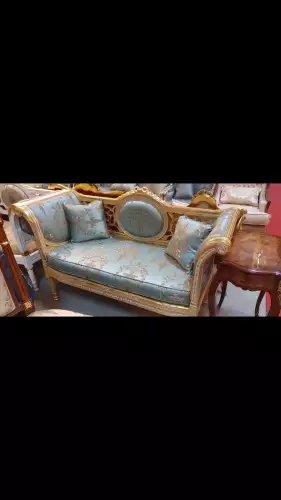 Barocksofa  Cleopatra Luxe goud grn