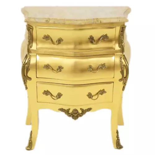 Barockkommode Gold 65