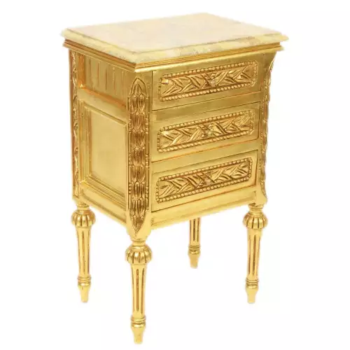 Barock Kommode Alexia  Gold/creme