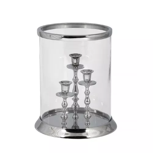 Kerze Hurricane 26x26x32cm